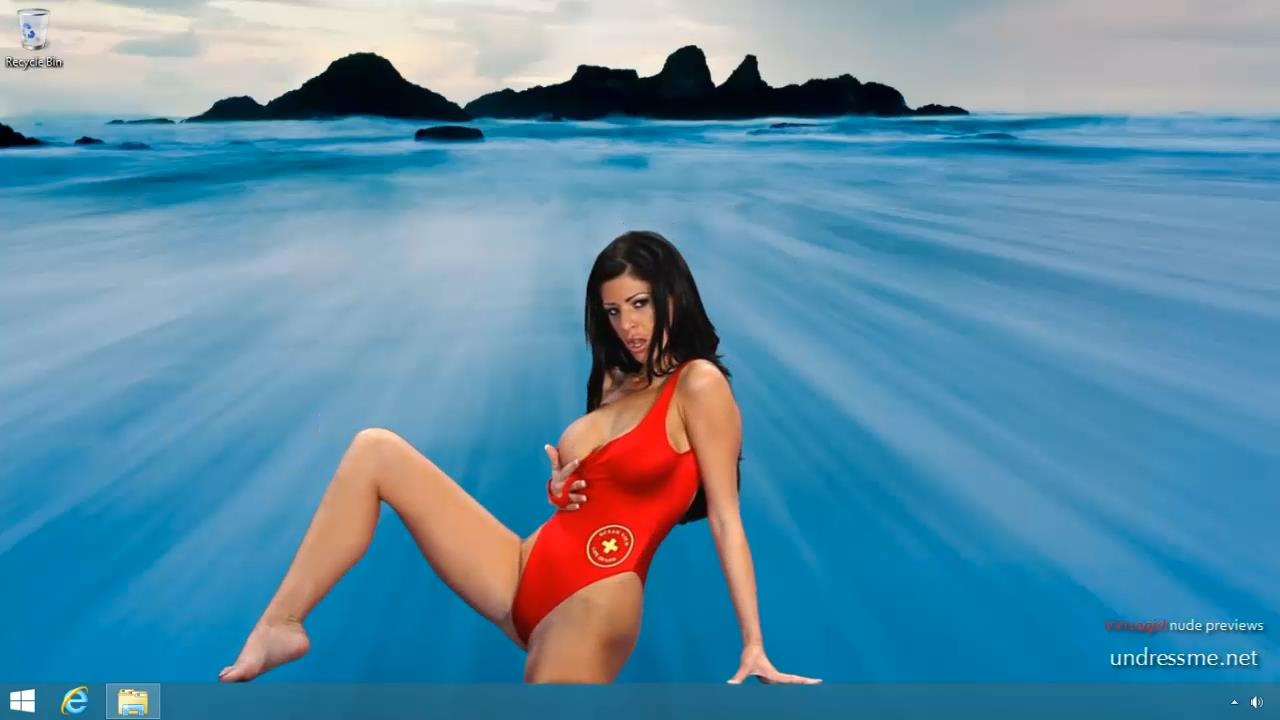 ellamai-stripshow.mp4 Ella Mai - "Sexy Swimsuit" Show Virtua girls HD 